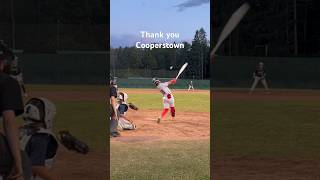 Thank you Cooperstown baseball cooperstown fyp [upl. by Enylrac90]