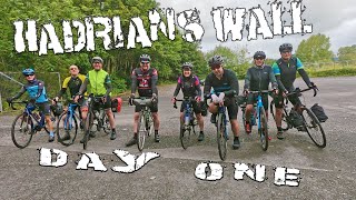 Hadrians Wall  Day One cycletouring [upl. by Krongold965]