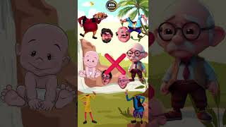 Kon he motu ka sar kon he Patlu ka sar  cartoon video 🥰🥰 [upl. by Pitt434]