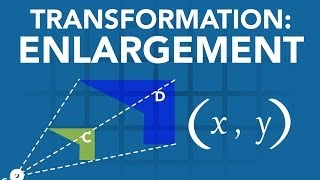 Maths Made Easy Transformations 4 Enlargement OampU Learn [upl. by Aekahs]