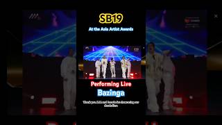 Bazinga by sb19 at Asia Artist Awards in philippines Atin mahalima ppop [upl. by Leshia]