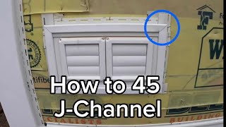 How to J Channel a window to meet the Building Code [upl. by Dante]