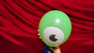 INFLATING AND DEFLATING FUN HALLOWEEN BALLOONS [upl. by Brottman]