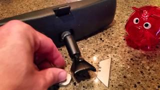 Rearview Mirror Repair Quick and Cheap FIX You can DO IT [upl. by Eceerahs80]