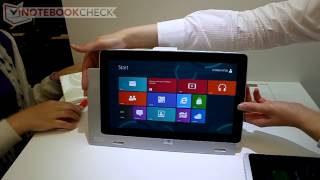 Acer Iconia W700 FHD IPS Display Win 8 [upl. by Lagiba]