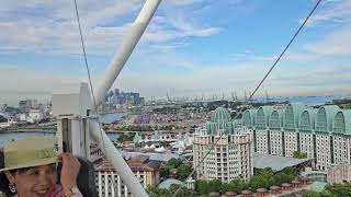 SkyHelix Sentosa  Singapore from above [upl. by Sidhu255]