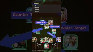 Most Attacking formation Setting in eFootball 2025  efootball2025 viral ✅ [upl. by Atal]