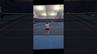 Big shots tennis trickshots sports [upl. by Carolan]