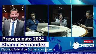 Presupuesto 2024 con Shamir Fernández en Contextos [upl. by Yendys272]