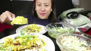 MUKBANG INDIAN FOOD CHICKEN BIRYANI FINALLY I MADE IT [upl. by Inafetse]