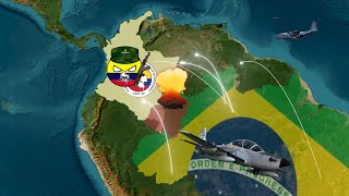 COLOMBIANOS rebeldes invadiram o BRASIL e se deram MAL [upl. by Ban]