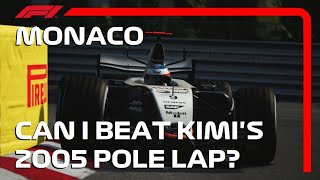 Can I beat Kimi Raikkonens 2005 Monaco Pole Lap [upl. by Kcirddor]