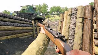 Enlisted USA BR2  Pacific War  Guerrilla Warfare Gameplay [upl. by Dibbell]