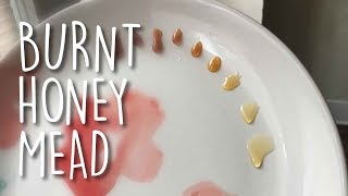 A time lapse of honey caramelizing to make a bochet mead [upl. by Sldney929]