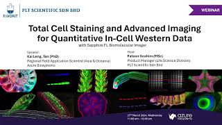 WEBINAR TOTAL CELL STAINING AND ADVANCED IMAGING FOR QUANTITATIVE INCELL WESTERN DATA [upl. by Eanert821]