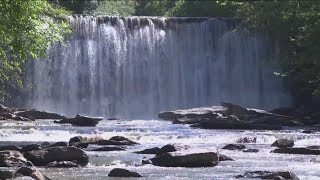 City of Roswell closing access to Vickery Creek Waterfall  Heres why [upl. by Acimat]