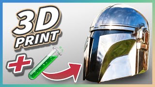 Electroplating 3D Prints  Helmets Tutorial 1 [upl. by Girhiny]