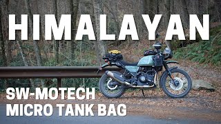 SWMotech Micro Tank Bag for Himalayan [upl. by Kristyn]