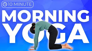 10 minute Morning Yoga Stretch  Full Body ENERGIZING Every Day Yoga [upl. by Hjerpe]