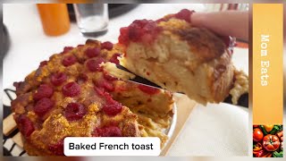 How to Make Baked French Toast  بیکڈ فرنچ ٹوسٹ بنانے کا آسان طریقہ [upl. by Feenah]