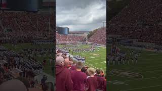 virginiatech VTCC hightytighties skipper nationalanthem flyover seniormilitarycollege HOCO24 [upl. by Anwad]