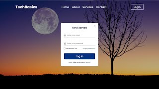 How To Create a Simple Website Using HTML amp CSS  Website Header Design Using HTML and CSS [upl. by Ethan]