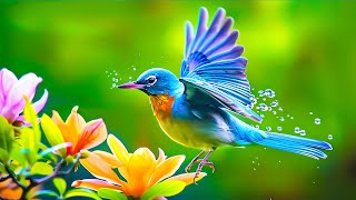 Birds Chirping 4K  Bird Sounds for Stress Relief Mental amp Emotional Healing Relax Mind and Soul [upl. by Loggins]