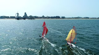 WK Journaal 12  jeugd traint voor de kust van Scheveningen in voorbereiding op het JWK [upl. by Kcirtapnhoj331]