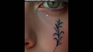 Photoshop Tips 2025  how to remove tattoo from skin easily using Photoshop gfxom [upl. by Driskill282]