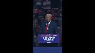 Former President Trump holds rally in Glendale Friday [upl. by Claudian]