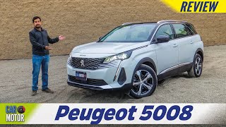 Peugeot 5008 🚙 Prueba Completa  Test  Review en Español 😎 Car Motor [upl. by Haerdna]