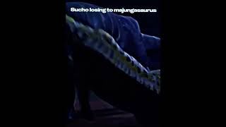 Sucho vs Spino edit jurasicpark spinosaurus chaostheory [upl. by Asilej]