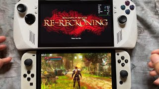 Kingdoms of Amalur ReReckoning  Nintendo Switch 60 fps  Asus Rog Ally pc handheld [upl. by Aspasia560]