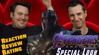 Avengers Endgame  Special Look Reaction  Review  Rating [upl. by Evanne]