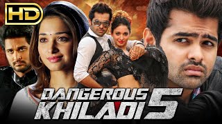 Dangerous Khiladi 5 HD  Ram Pothineni amp Tamannaah Bhatia Romantic Hindi Dubbed Full Movie [upl. by Giles]