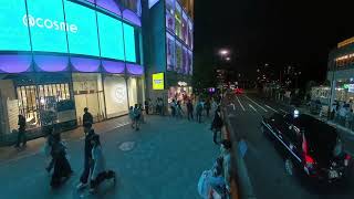 Walking video Japan Tokyo Harajuku Night 2024 4K [upl. by Thibault611]