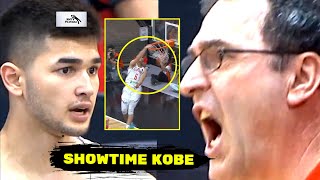 Yung Hindi Pinapasok si Kobe Paras pero nung Naipasok nag Showtime Dunk  Philippines vs Singapore [upl. by Gnehc60]