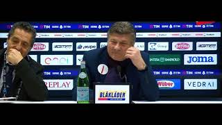 Mazzarri conferenza stampa  Atalanta  Napoli 12 quotSono Fiduciosoquot [upl. by Akemed]