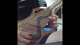 7 String Bass Ambient Tone TesseracTKing 7stringbass djent tesseract [upl. by Trust186]