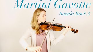 Martini Gavotte  Suzuki Book 3 [upl. by Demb799]