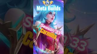 Carmilla Meta Build Season 33 ✅✅  TOP Global Carmilla  Carmilla Best Build mlbb mlbbcarmilla [upl. by Stella]