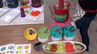 Cooks Essentials 7in1 Food Processor Prep Master on QVC [upl. by Ahsimat]