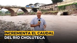 Incrementa el caudal del Río Choluteca [upl. by Adiuqal]