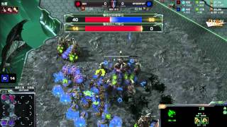 TeSL Super League 201415 S2 SC2 例行賽 第12場 AK vs RexFist vs Sen [upl. by Nibram463]