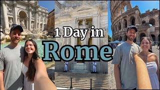 How to Spend One Day in Rome for First Time Visitors  1 Day Rome Itinerary [upl. by Myrta]