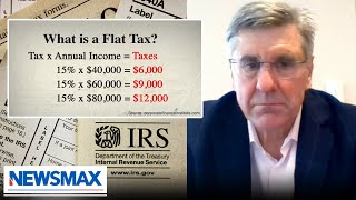 Abolishing IRS will drain the swamp Trump economist Stephen Moore tells NEWSMAX [upl. by Tloh]