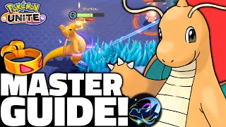 Pokémon Unite DRAGONITE Guide S Tier Master Dragonite Best Build Guide Held Items amp Moveset [upl. by Poler]