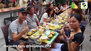 DurianBB Party  Agrobazaar Singapore in April 2018 [upl. by Nitsud]