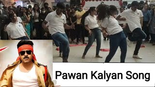 Pawan Kalyan Song Dance  Theatric Club  Badruaka College of commerce amp Arts Students [upl. by Glinys332]