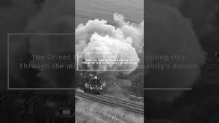 Haunted Folktales quotSpectres On The Iron Line Lyric Video  Chilling Orient Express Talequot [upl. by Calia]